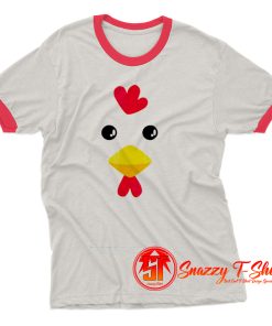 Chicken Halloween Costume Ringer Tee