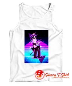 Chief Simpons Retro 80s BG Tank Top