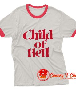 Child Of Hell Ringer Tee