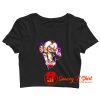 Childs Play Neon Chucky and Tiffany Crop Top Shirt