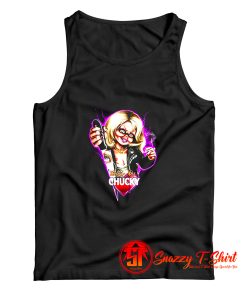 Childs Play Neon Chucky and Tiffany Tank Top