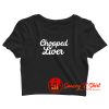 Chopped Liver Crop Top Shirt