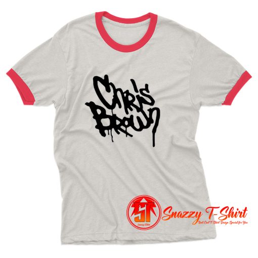 Chris Brown Fame Funny Ringer Tee