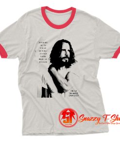 Chris Cornell Poster Ringer Tee