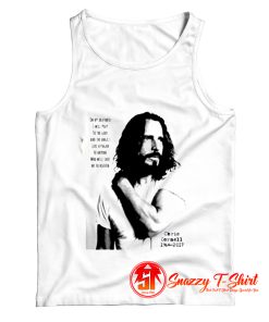 Chris Cornell Poster Tank Top