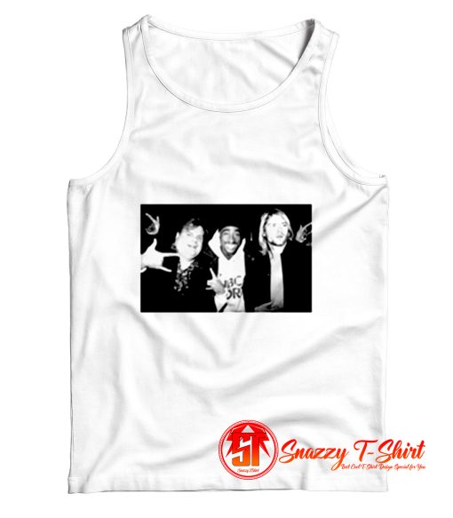 Chris Farley Kurt Cobain 2pac Tupac Hanging Out Tank Top