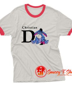 Christian D Eeyore Parody Ringer Tee