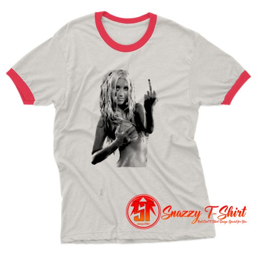 Christina Aguilera Ringer Tee