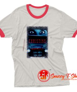 Christine Horror Movie Ringer Tee