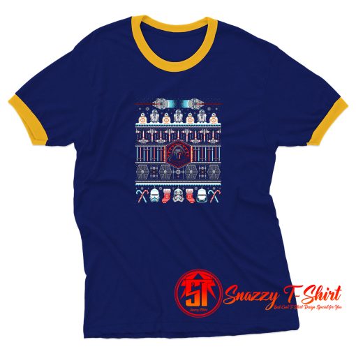 Christmas Awakens Ringer Tee