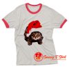 Christmas Cat Childrens Ringer Tee