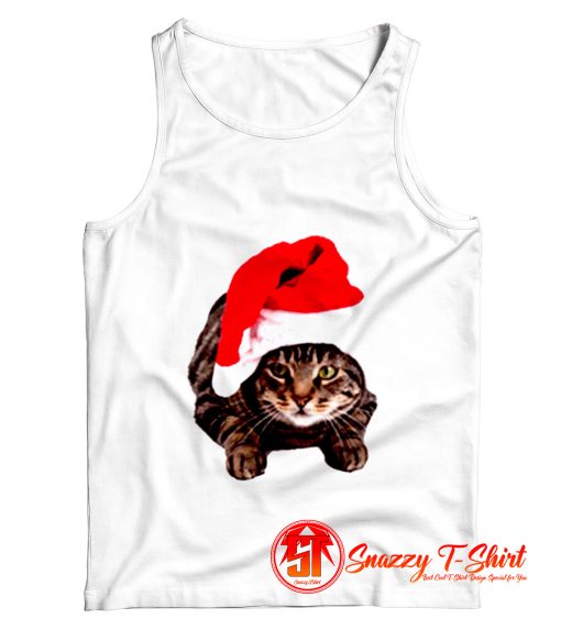 Christmas Cat Childrens Tank Top