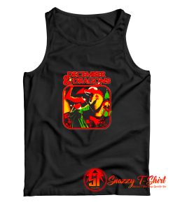 Christmas December Dragons Tank Top