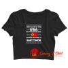 Christmas East Timor Flag Quote Ugly Crop Top Shirt