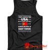 Christmas East Timor Flag Quote Ugly Tank Top