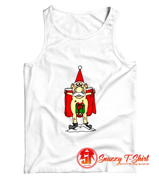 Christmas Flasher Gnome Tank Top