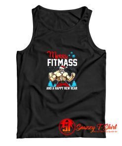 Christmas Happy New Year Parody Fitness Tank Top