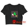 Christmas Hello Kitty Crop Top Shirt