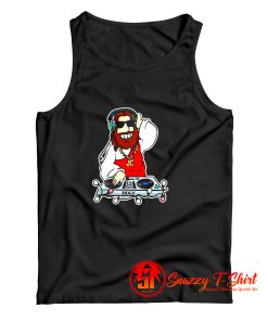 Christmas Jesus DJ Tank Top