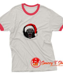 Christmas King Kong Ringer Tee