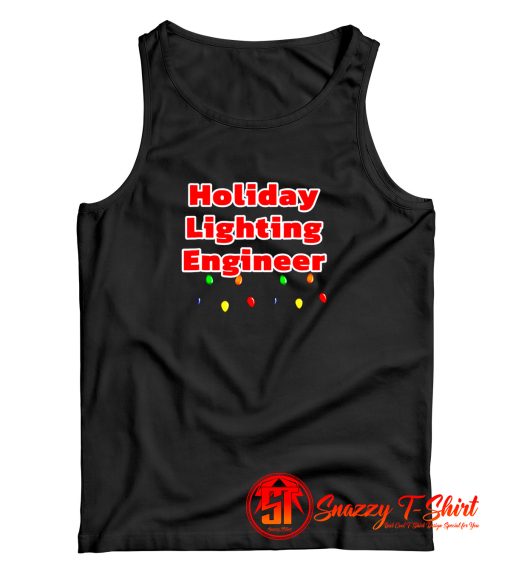 Christmas Lighting Tank Top