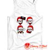 Christmas Many Santa Clauses Tank Top