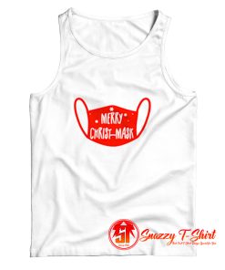 Christmas Merry Christ Mask 2020 Tank Top