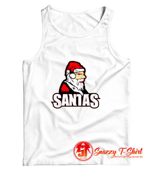 Christmas Santa Happy New Year Tank Top