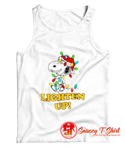 Christmas Snoopy Lighten Up Tank Top