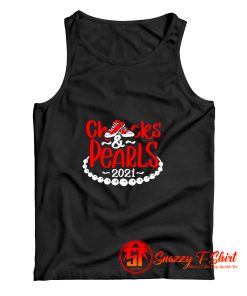 Chucks Pearls Kamala Harris Tank Top