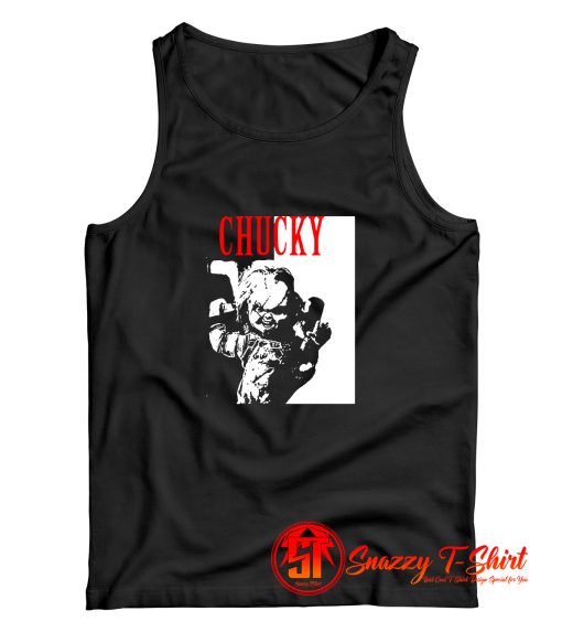 Chucky Doll Horror Movie Scary Tank Top