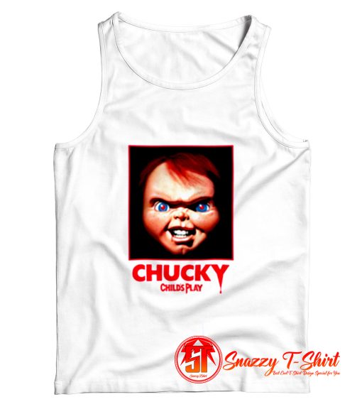 Chucky Movie Child Play Horror Retro Tank Top