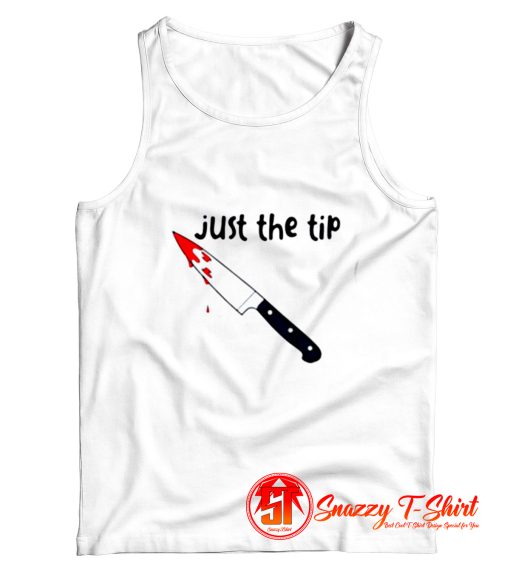 Chucky knife Just the tip killer Halloween Tank Top