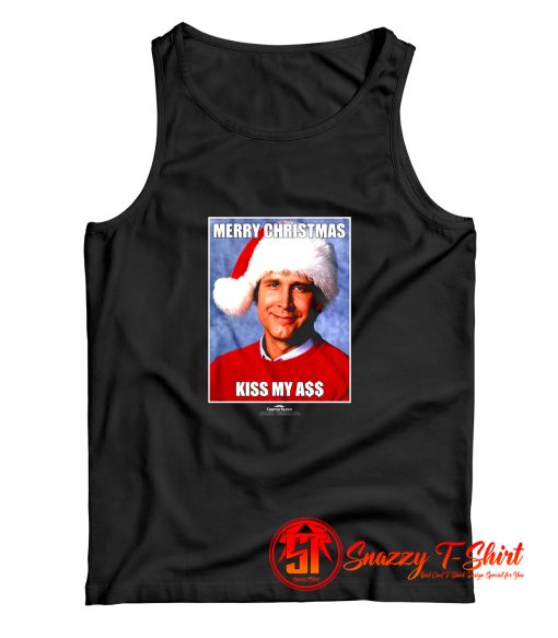 Clark Griswold Kiss My Ass Christmas Tank Top