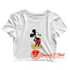 Classic Mouse Crop Top Shirt