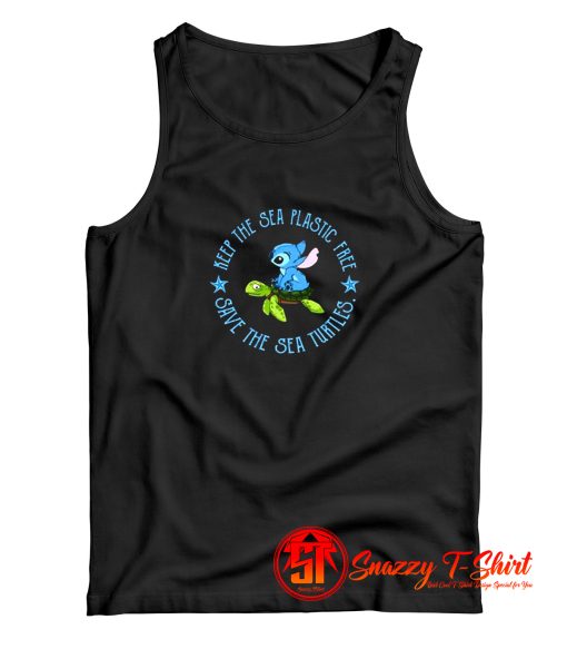 Clean Ocean Stitch Tank Top