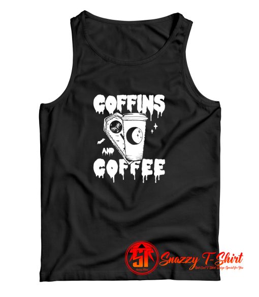 Coffins and Coffee Gothic Tank Top