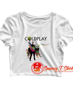 Coldplay Rock Band Crop Top Shirt