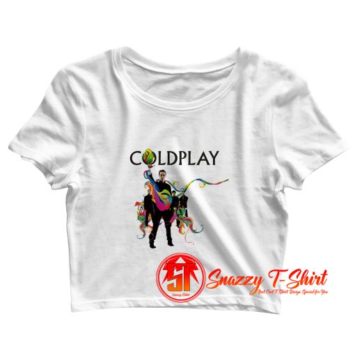 Coldplay Rock Band Crop Top Shirt