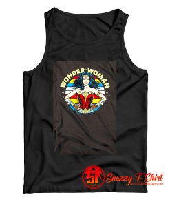 Colorful Pose Wonder Woman Tank Top