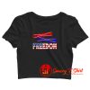 Communism Anti Socialism Crop Top Shirt