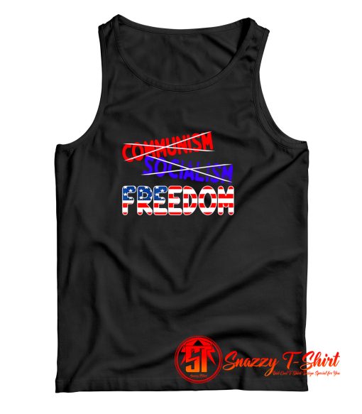 Communism Anti Socialism Tank Top