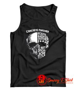 Concrete Finisher Tank Top