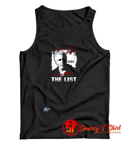 Congratulations Jeffrey Epstein Tank Top