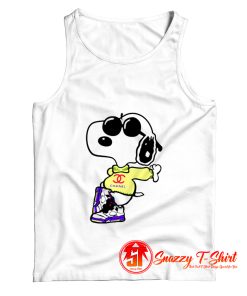 Coo Chanel Fly Snoopy Tank Top