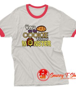 Cookies To My Monster Ringer Tee