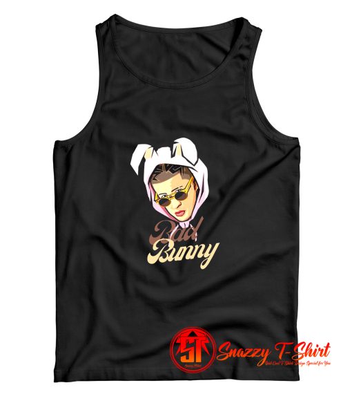 Cool Bad Bunny Hip Hop Rap Tank Top