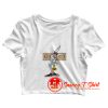 Cool Bugs Bunny Luxury With Gucci Style Men Maroon Crop Top Shirt