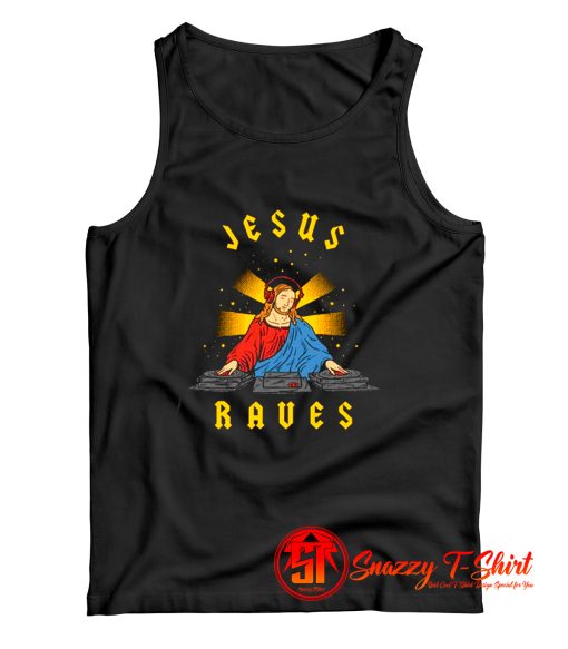 Cool Christian Dance Party DJ Tank Top