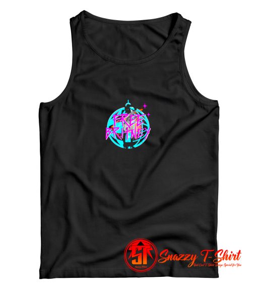 Cool Free Britney Spears Logo Tank Top